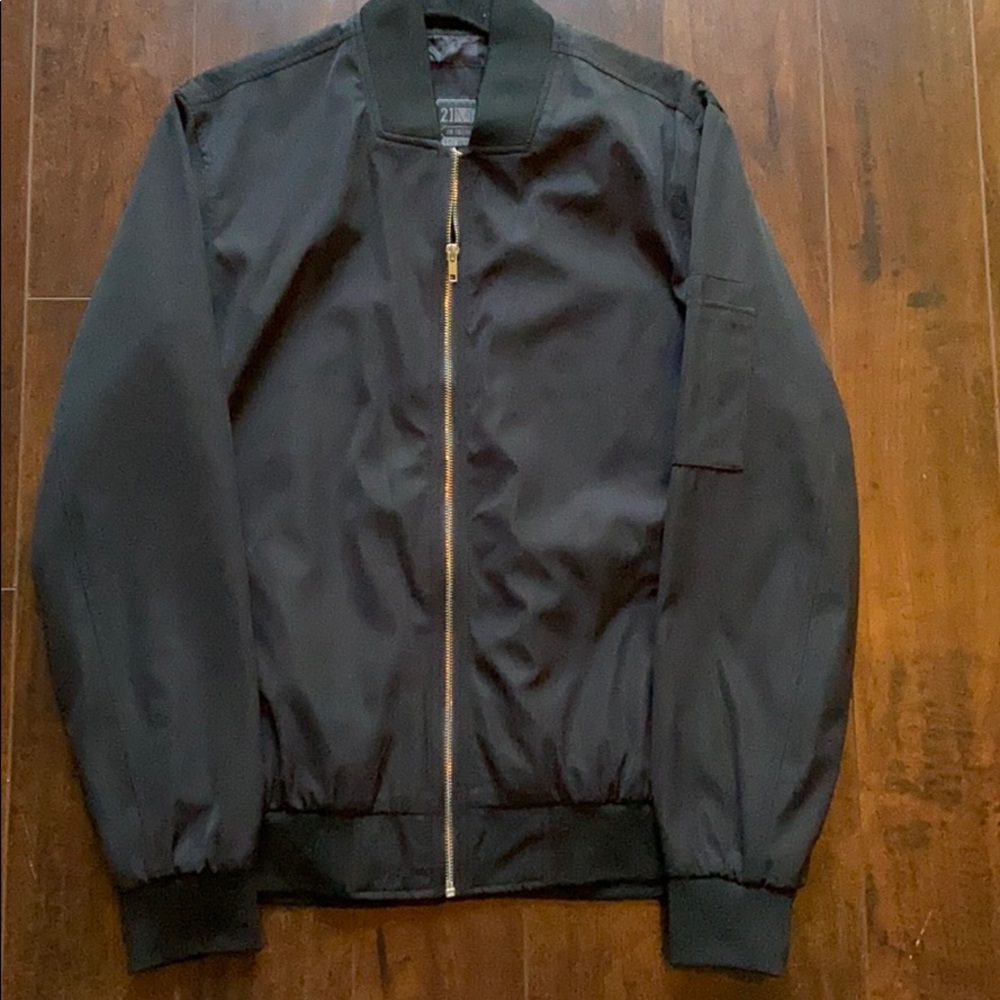 Black Forever21 Bomber Jacket